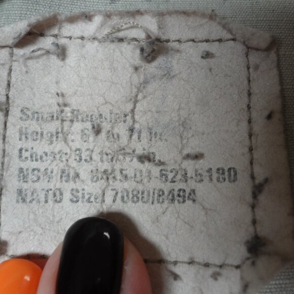 US ARMY CAMOFLAGE UNIFORM COAT JACKET SMALL SHORT CAMO TACTICAL FATIGUES L247 - Picture 5 of 8